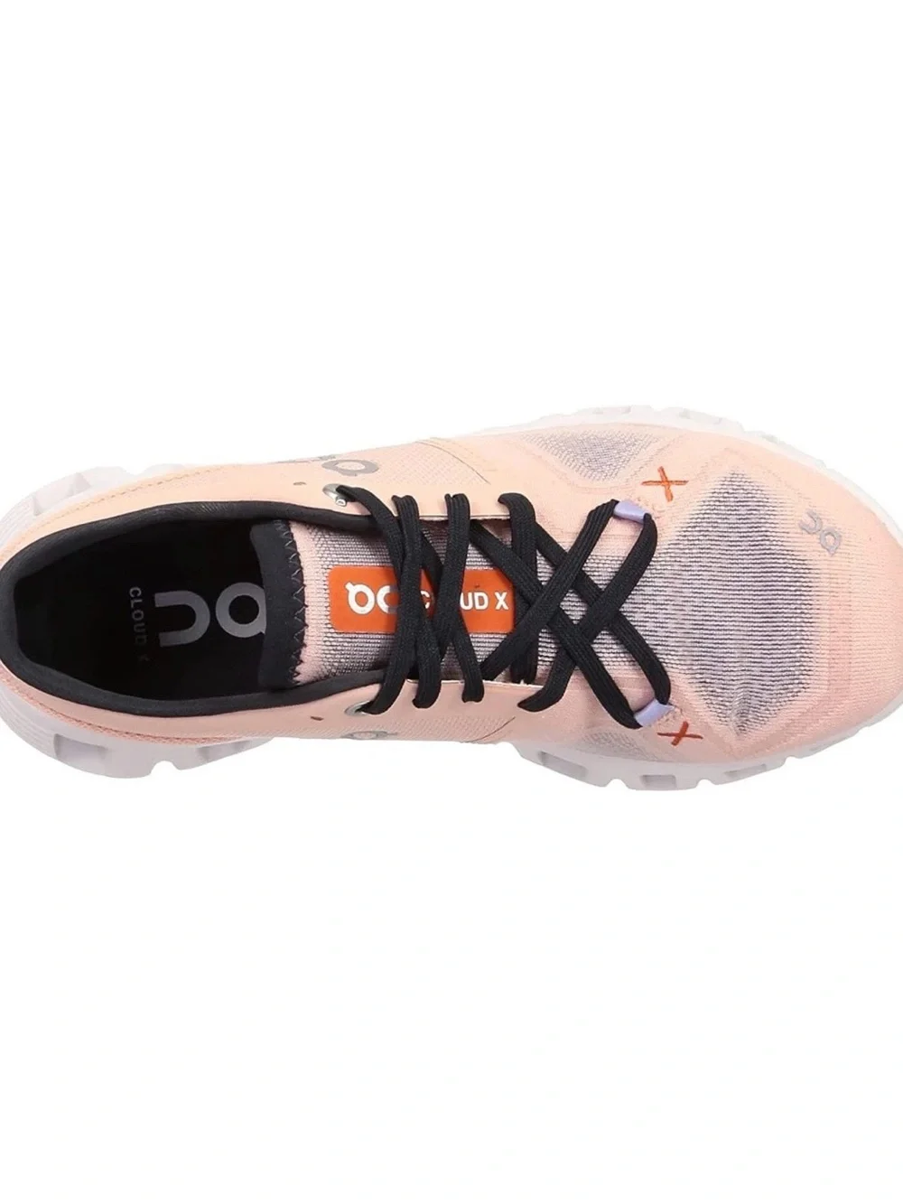 On Cloud X3 Rose/Sand Women’s 9 Sneakers Cushioned Running Gym Athleisure Shoes